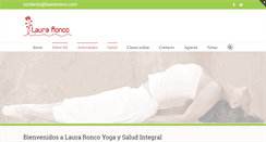 Desktop Screenshot of lauraronco.com